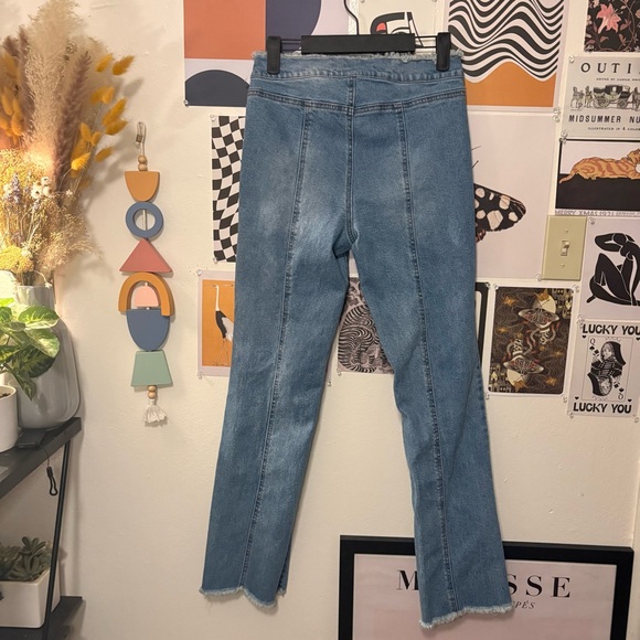 Celebrity Pink Light Blue High Rise Jeans - Picture 5 of 5